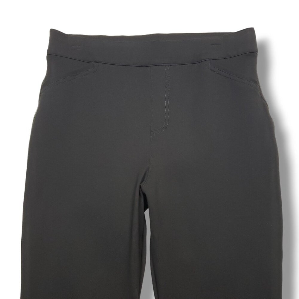 Spanx Back Seam Skinny Perfect Pant Womens‎ Small Black Ponte Trouser - Picture 2 of 8